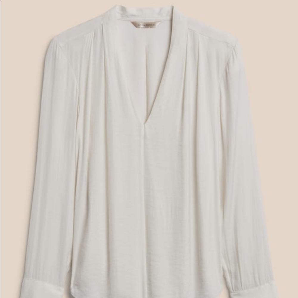 Banana Republic Long Sleeve Blouse Size XS
